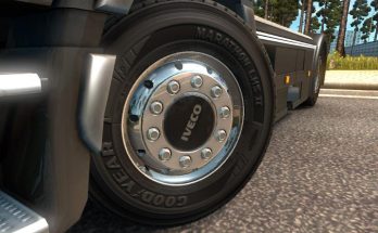 Pack wheels for trucks and trailers 1.32 - 1.34