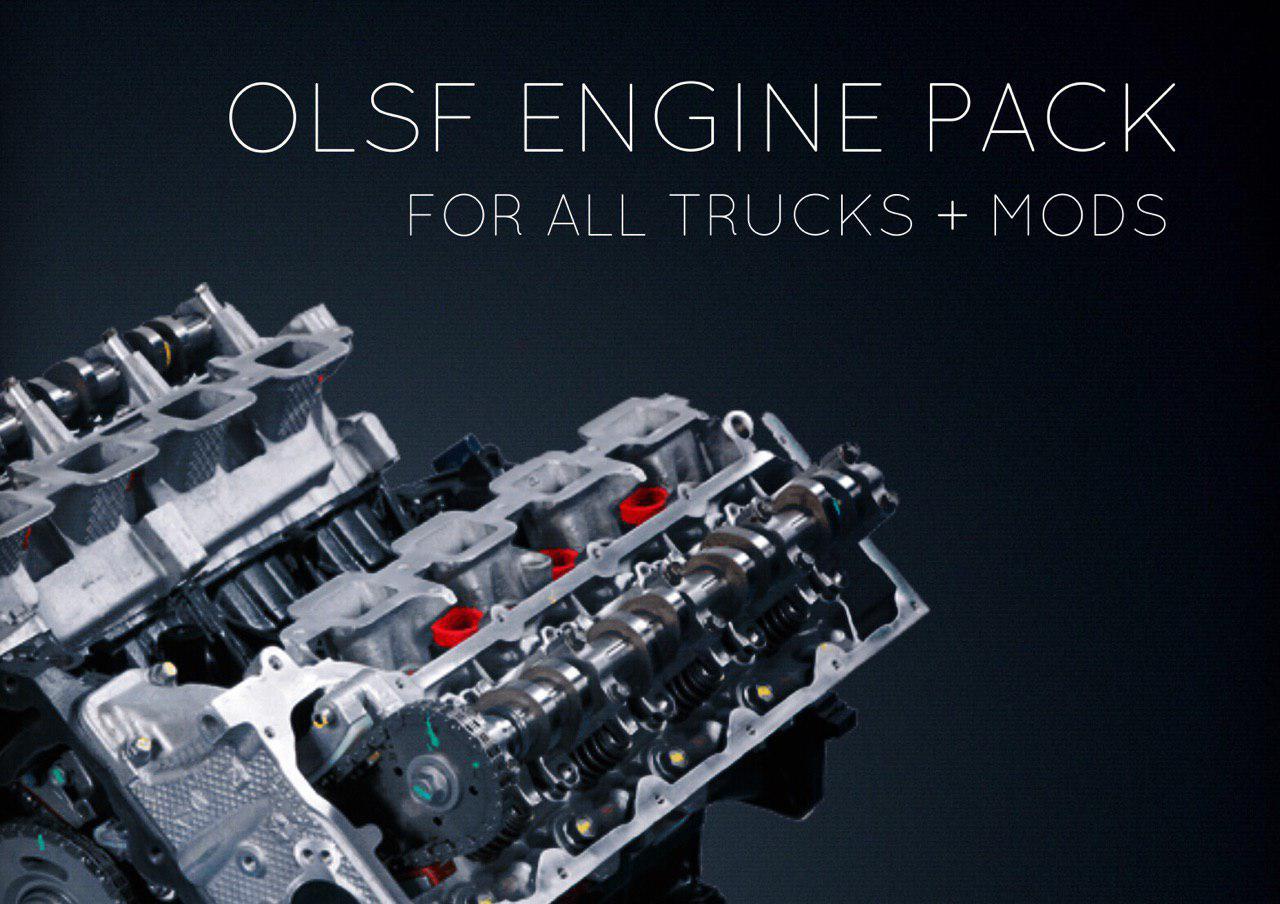 Engine Pack 38 for all Trucks + mods by OLSF 1.34.x