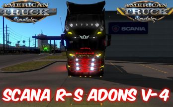 Scania R-S Adons v4.0 for ATS 1.34