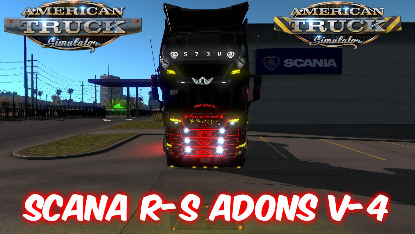 Scania R-S Adons v4.0 for ATS 1.34