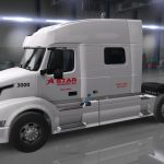 Star Transport Inc. Skins for SCS trucks v 2.0