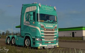 C.Verbist Hulshout Scania Next Gen skin v1.0