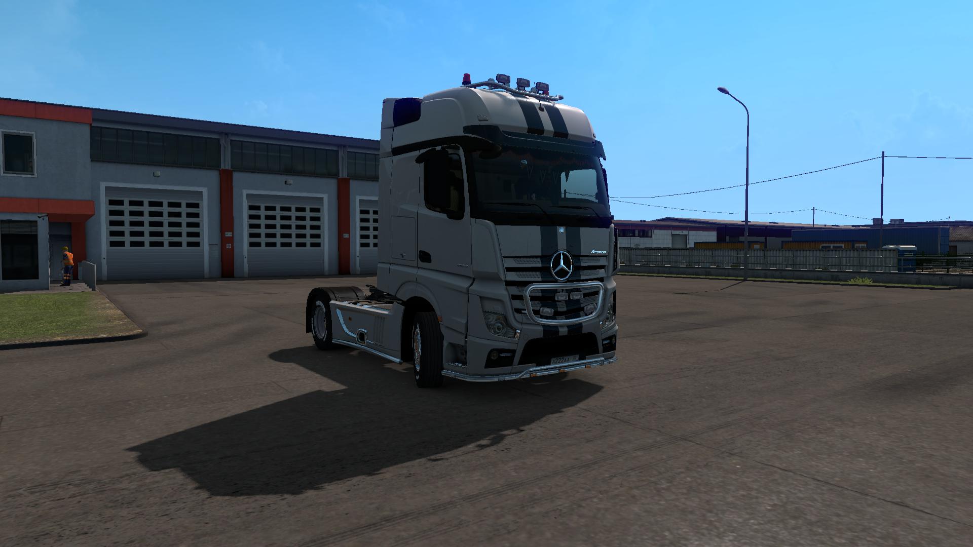 New sounds for Mercedes Actros New 1.34