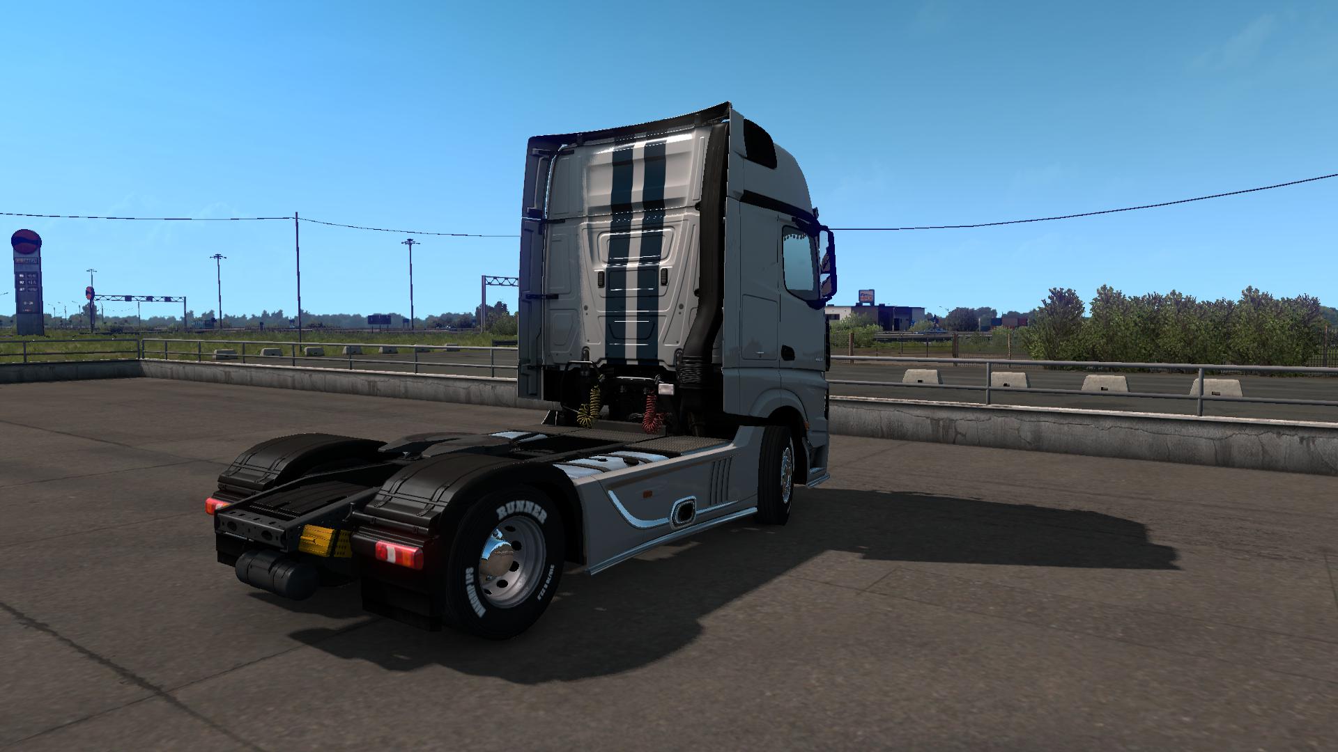 New sounds for Mercedes Actros New 1.34