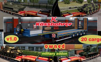 Military Addon for Ownable Trailer Kassbohrer LB4E v1.0