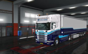 P2 Stainless skin For Scania RJL & Scania R4 Series 1.34