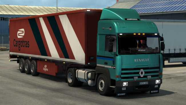 Renault Major ETS2 fixed 1.34