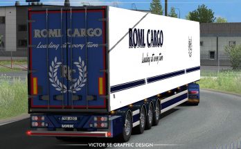 ROML Cargo MAN TGX Euro6 and VAK 4.4m DRY HCT Skinpack 1.34.x