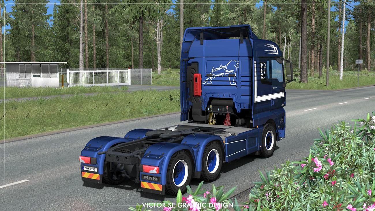 ROML Cargo MAN TGX Euro6 and VAK 4.4m DRY HCT Skinpack 1.34.x