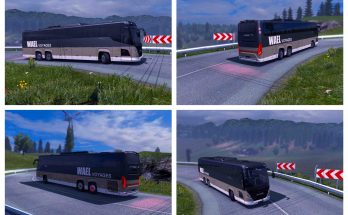 Scania Bus Touring - Wael Voyages - ETS2 1.34.x