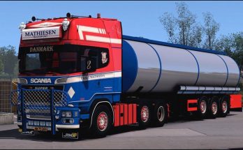 Scania + Cistern Trailer Mathiesen Transport 1.34.x