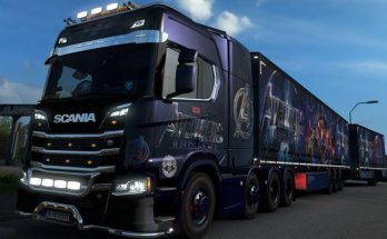 Scania S Next Generation Avengers skin 1.34