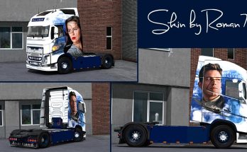 Skin Pearl Harbor for Volvo FH & FH16 2012 Reworked by Eugene