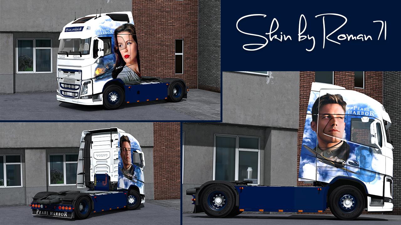 Skin Pearl Harbor for Volvo FH & FH16 2012 Reworked by Eugene