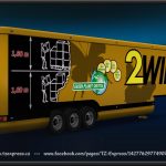 TZ Trailers pack with owned ETS2 1.34.x