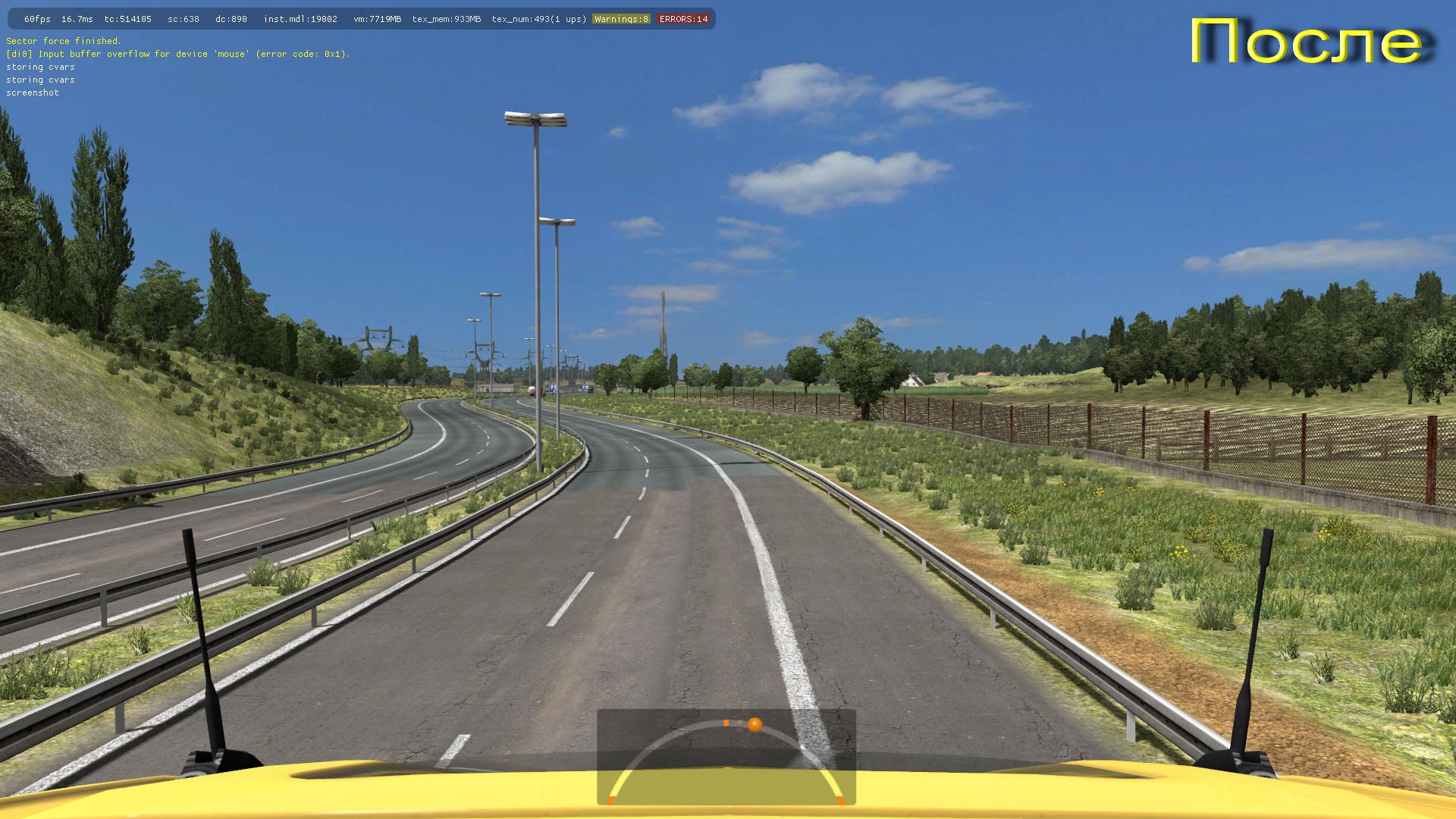 Weather-White Nights ETS2 1.33, 1.34