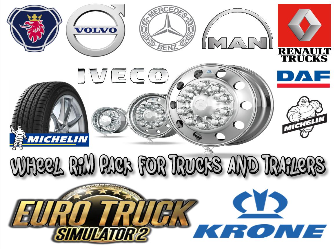 Wheel Rim Pack for trucks and Trailers 1.34