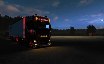 Yellow Xenon Lights for all Trucks 1.34.x