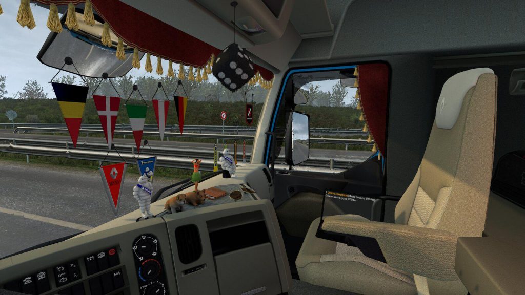 Animated side curtains for Renault Premium v 1.0 - Allmods.net