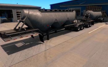 Cement Double Long Hopper MP-SP Multiplayer TruckersMP v 1.0