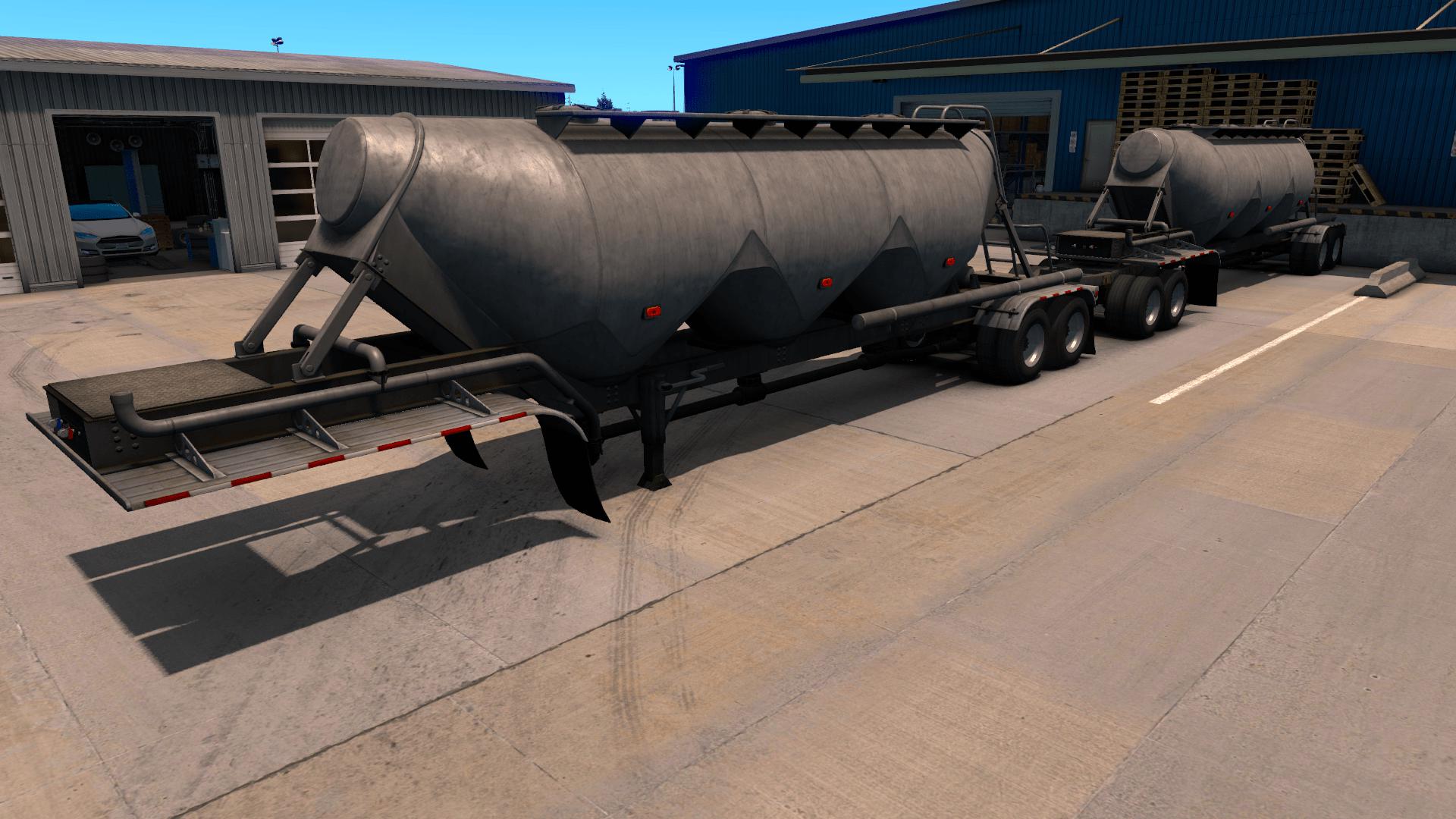 Cement Double Long Hopper MP-SP Multiplayer TruckersMP v 1.0