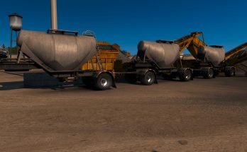 Cement Triple Hopper MP-SP Multiplayer TruckersMP v 1.0