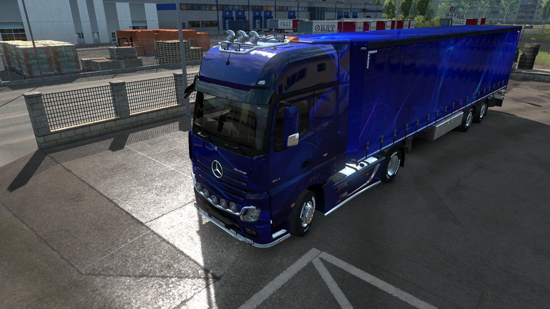 Neon skin on trailers except platforms and Krone 1.34.x