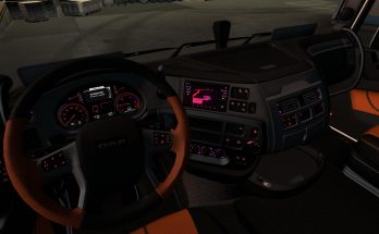 Beautiful lighting tidy for Daf XF 1.34.x