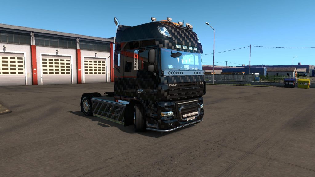 Skin Carbon for Daf XF 105 1.34.x - Allmods.net