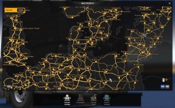 ETS 2 Savegame 100% Everything unlocked All Map DLC`S 1.34.x