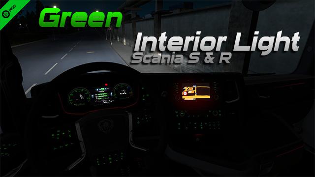 Interior Lights for Scania S & R 2016 1.34.x