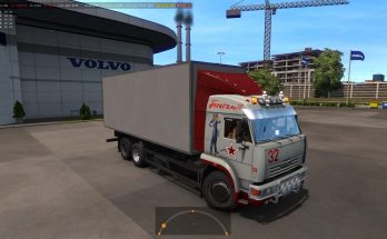 Kamaz 54-64-65 with Body + Dirt + Skins + Trailers ETS2 1.34.x