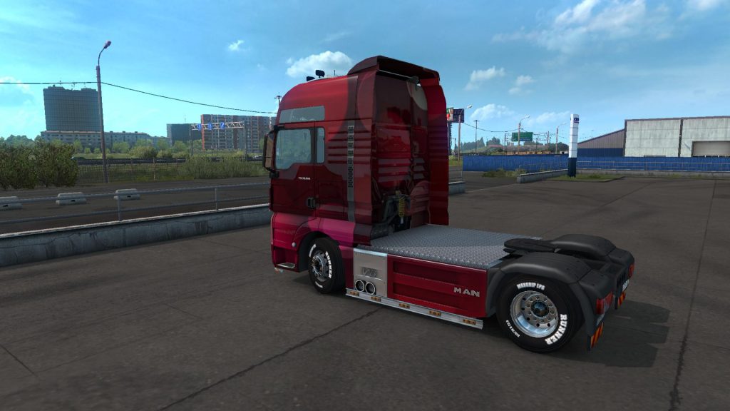 Skin Glare for MAN TGX 1.34.x - Allmods.net