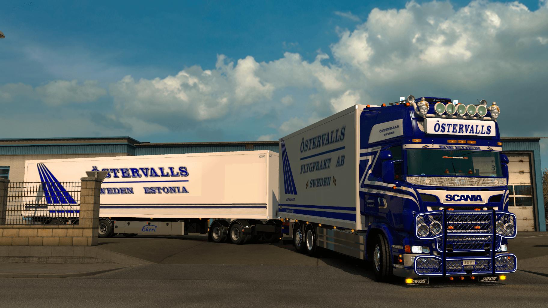Ostervalls Scania 5 series Tandem combo 1.34.x