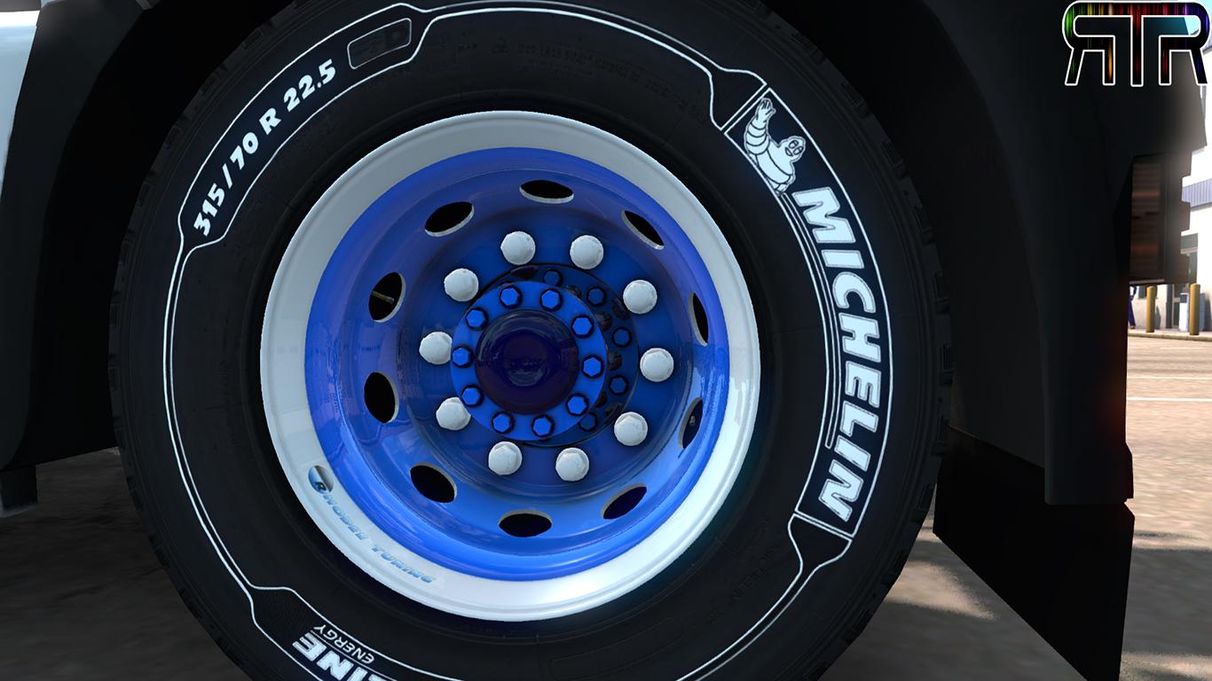 Rhodee Tuning Blue-White Skin for abbastreppas Wheel Pack v1.0