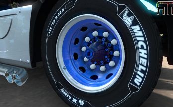 Rhodee Tuning Blue-White Skin for abbastreppas Wheel Pack v1.0