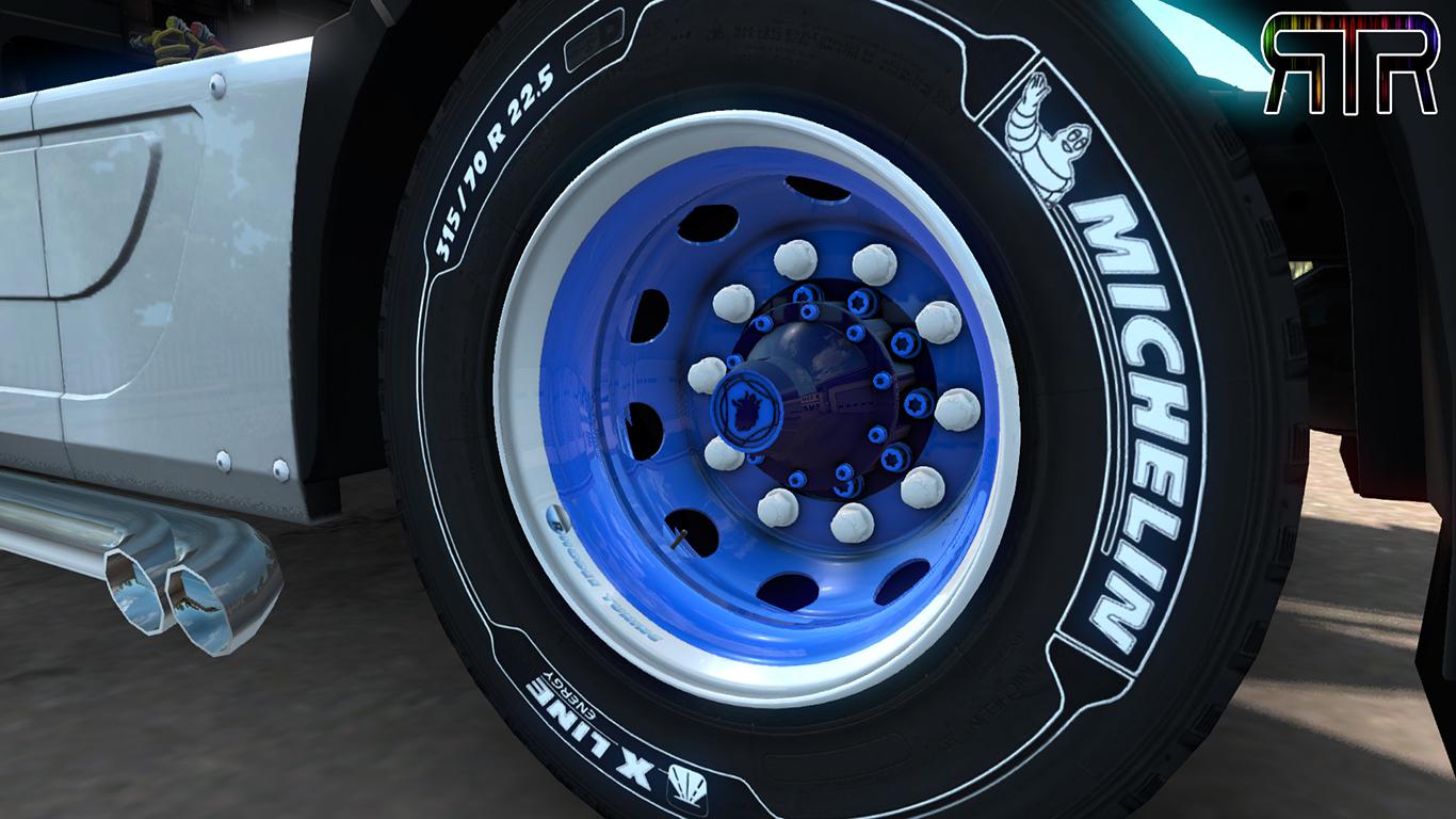 Rhodee Tuning Blue-White Skin for abbastreppas Wheel Pack v1.0