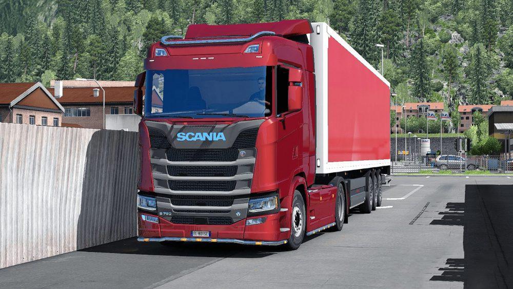 Scania S/R – Low Cabin High Spoiler 1.34.x