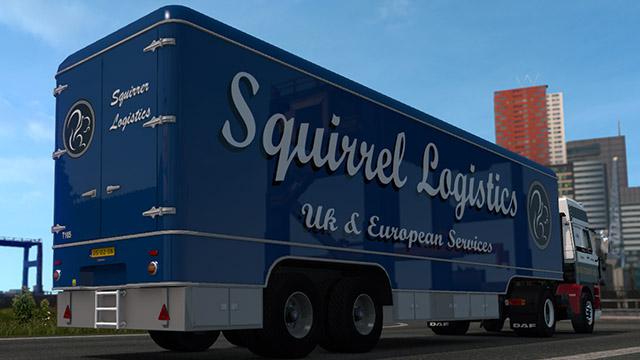 Squirrel Logistics Trailer skin 1.34.x