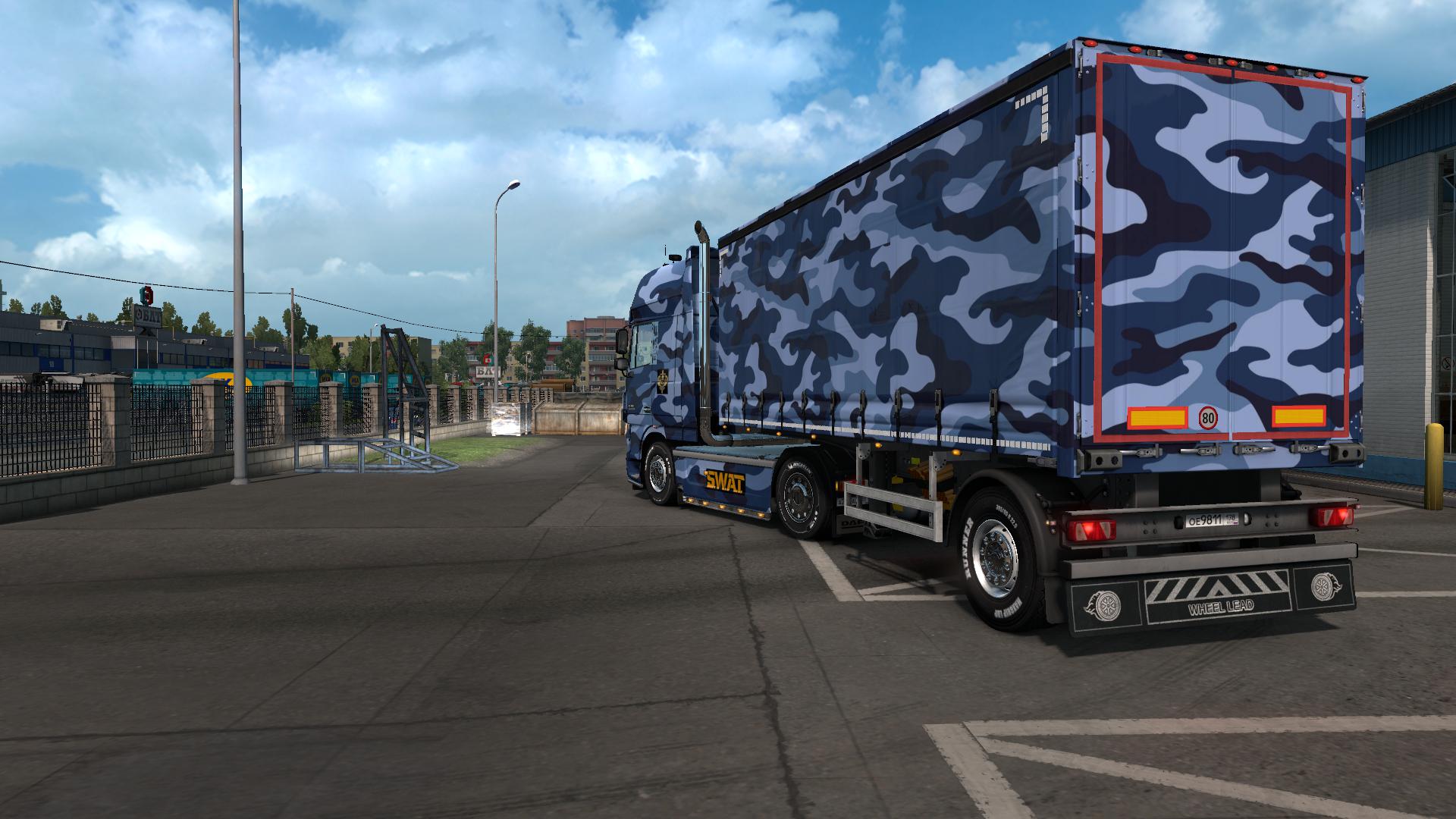 Skin SWAT for all trailers except Platforms and Krone 1.34.x