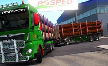 Timber Trailer for MAN TGX MADster 1.34.x