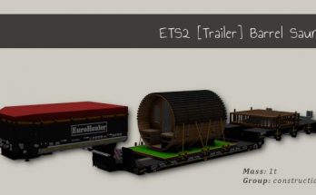 Trailer Barrel Sauna v1.0