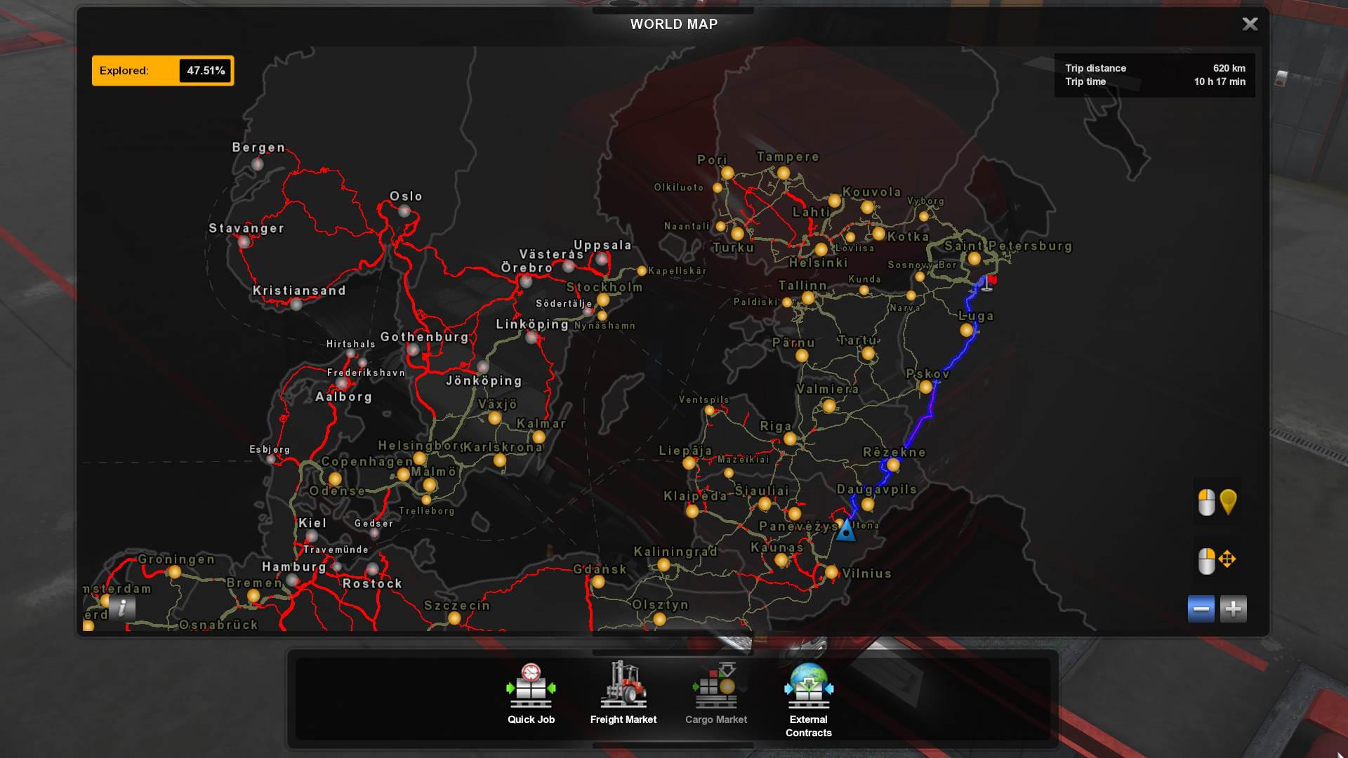 Transparent GPS line v1.0