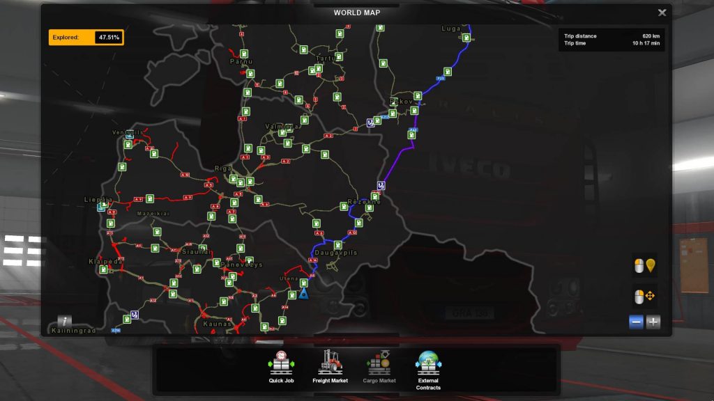 Transparent GPS line v 1.0 - Allmods.net