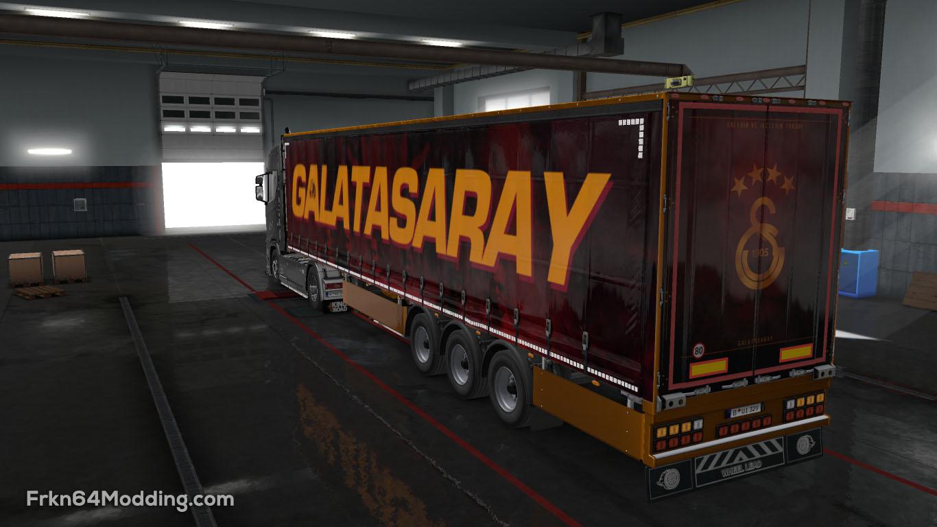 Turkish Super Lig Teams Trailer Paint Jobs Pack v1.1