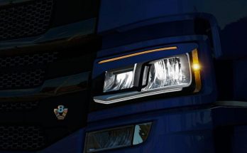 Xenon Lights Scania S & R 1.34.x