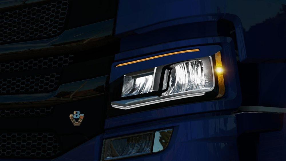 Xenon Lights Scania S & R 1.34.x