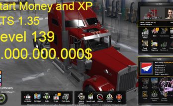 Start Money and XP for ATS 1.35