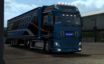 DAF XF 750 hp (Single Player) v1.0