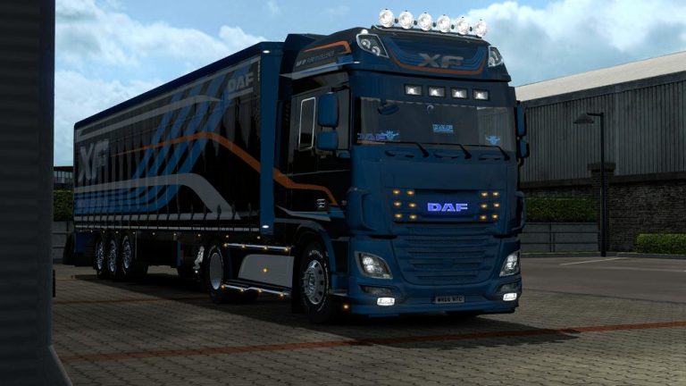 DAF XF 750 hp (Single Player) v 1.0 - Allmods.net